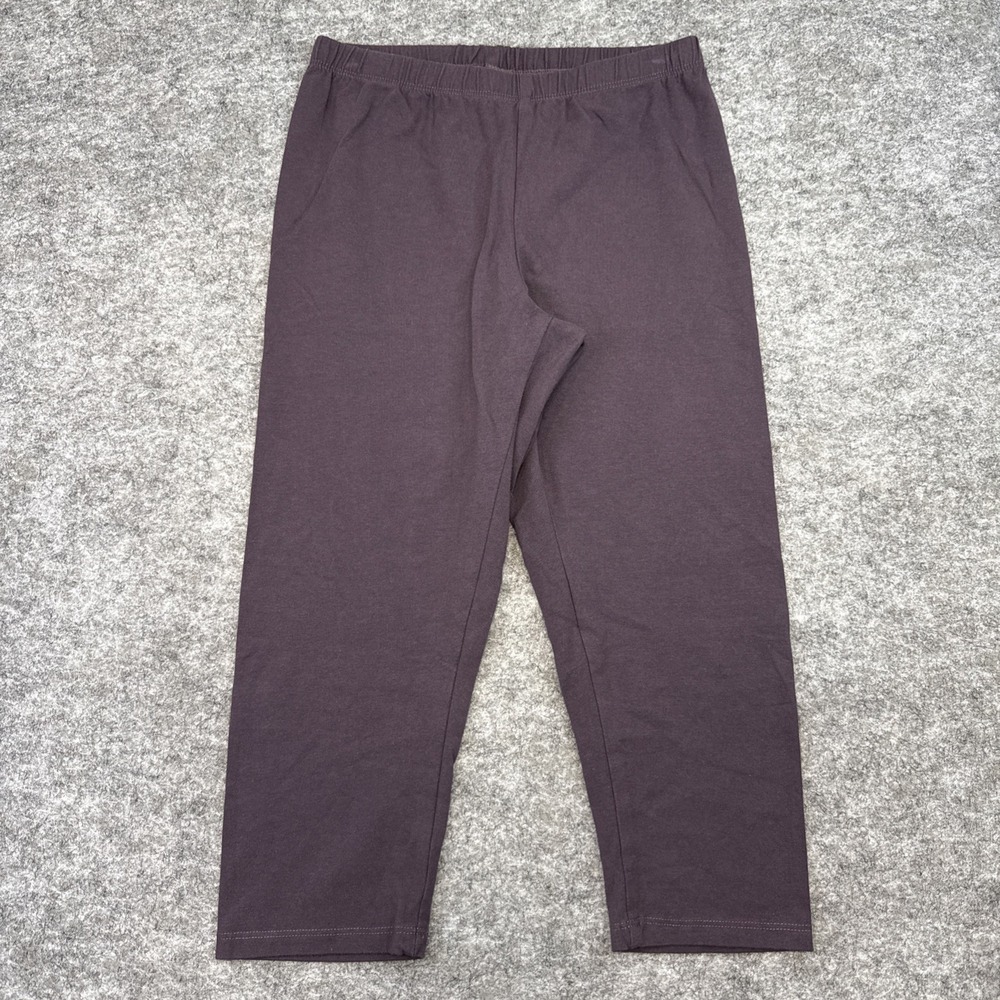 NEW Flax capri leggings women's XS purple active sporty layering basic USA